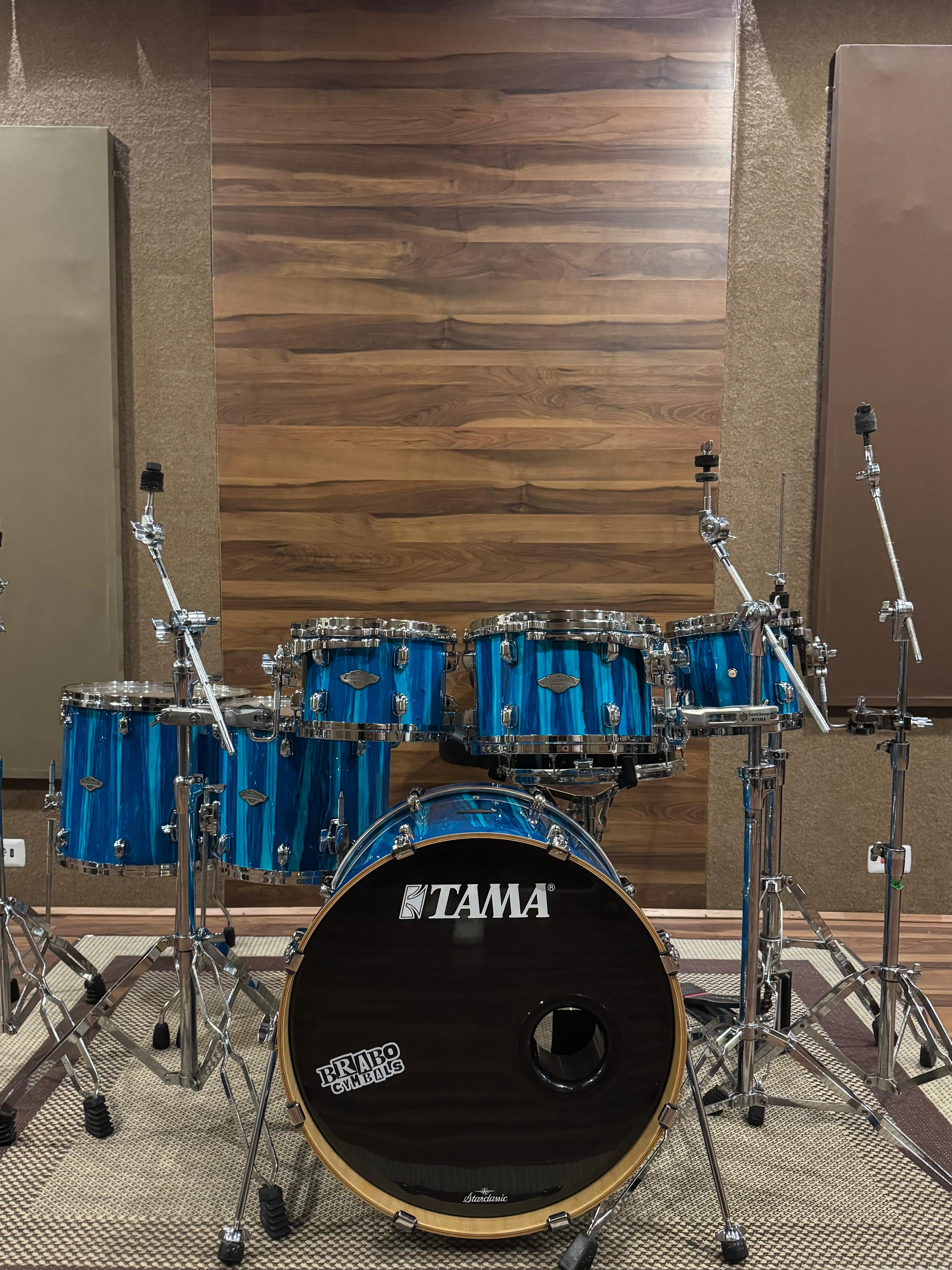 Tama Starclassic Performer cobalt blue de frente